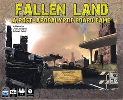 Fallen Land:A Post Apocalyptic Board Game All-In Pledge Board Games ASIA HUB
