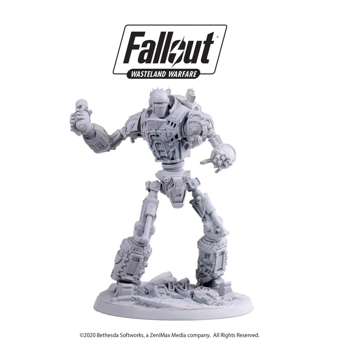 Fallout: Wasteland Warfare | Brotherhood of Steel: Liberty Prime Board Games MODIPHIUS