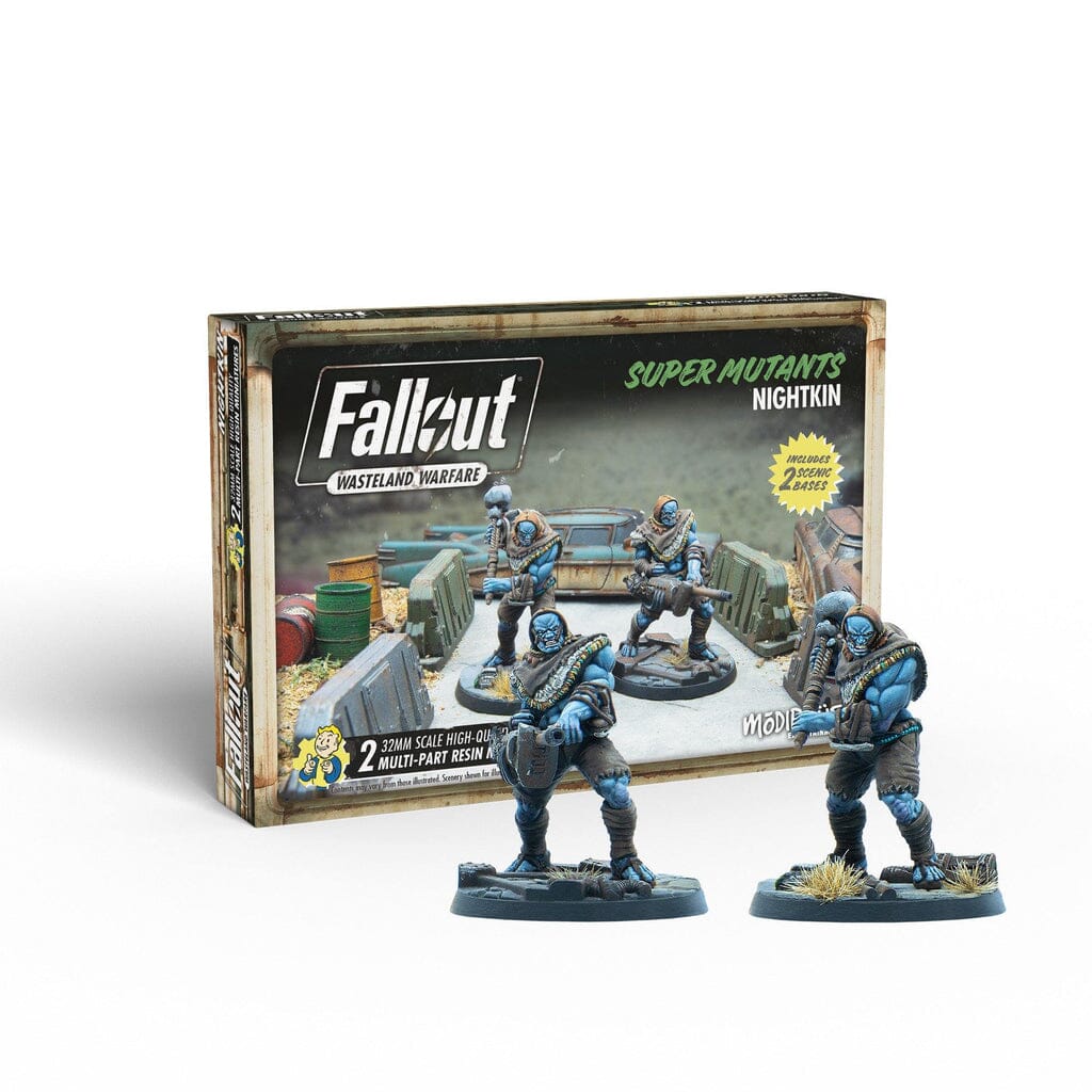 Fallout: Wasteland Warfare - Super Mutants: Nightkin Board Games MODIPHIUS