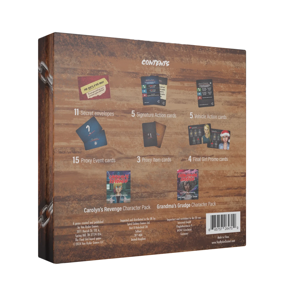 Final Girl: Series 3 Guest Stars Box Board Games Van Ryder Games