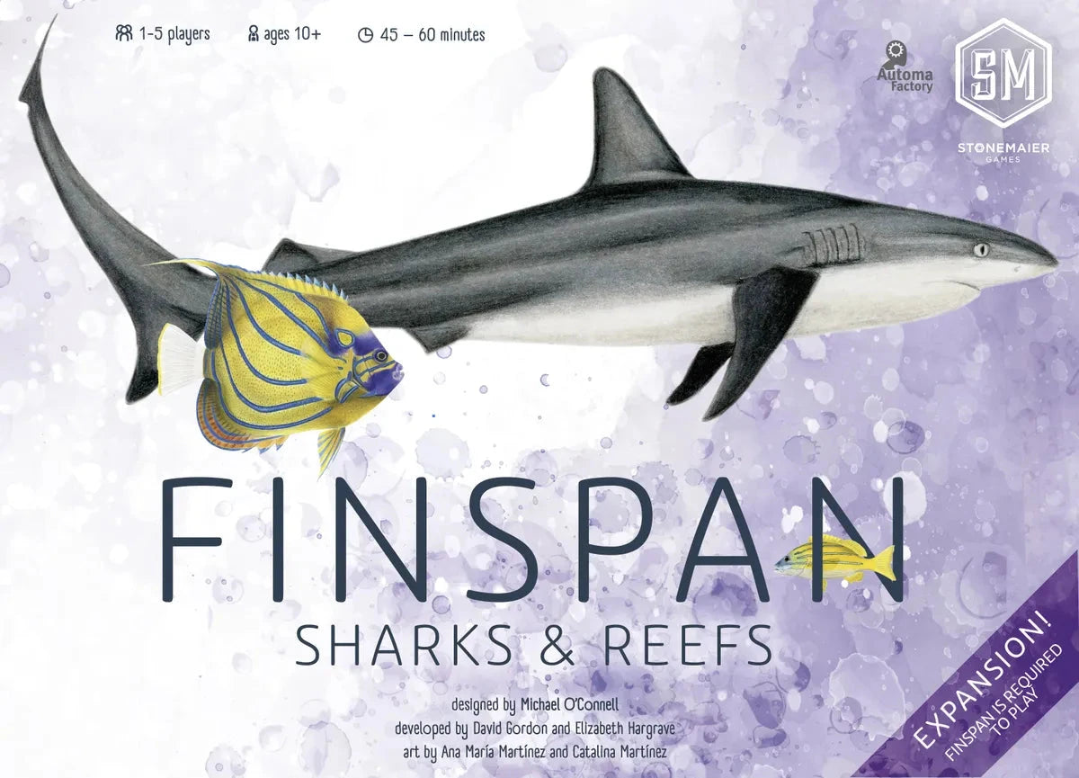 Finspan: Sharks & Reefs Board Games Stonemaier 