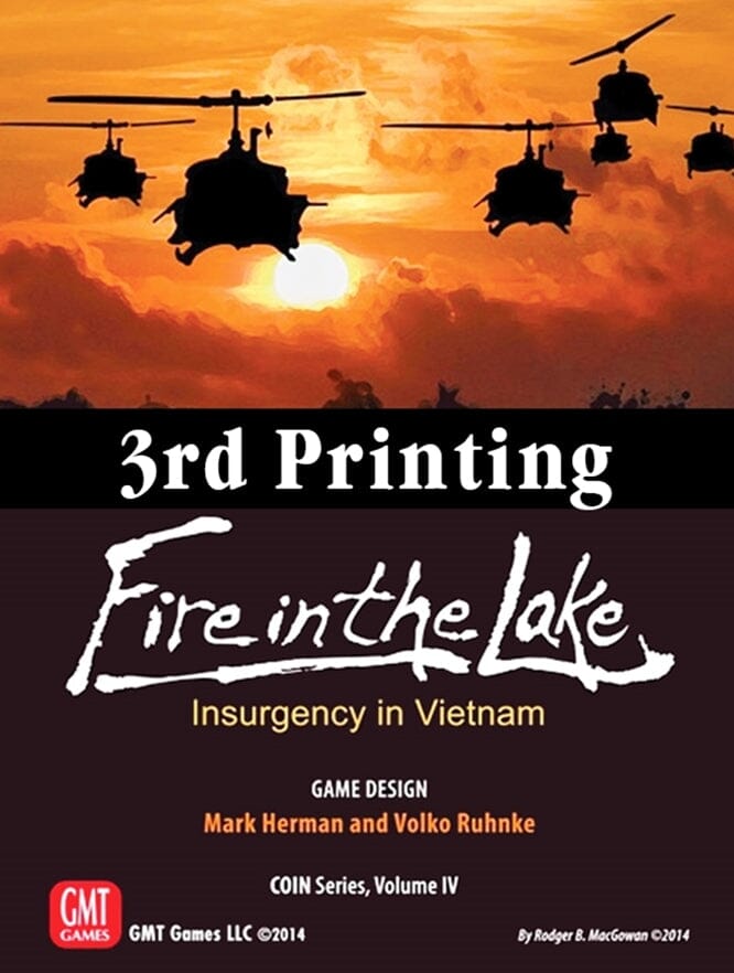 Fire in the Lake: 3rd Printing Board Games GMT Games
