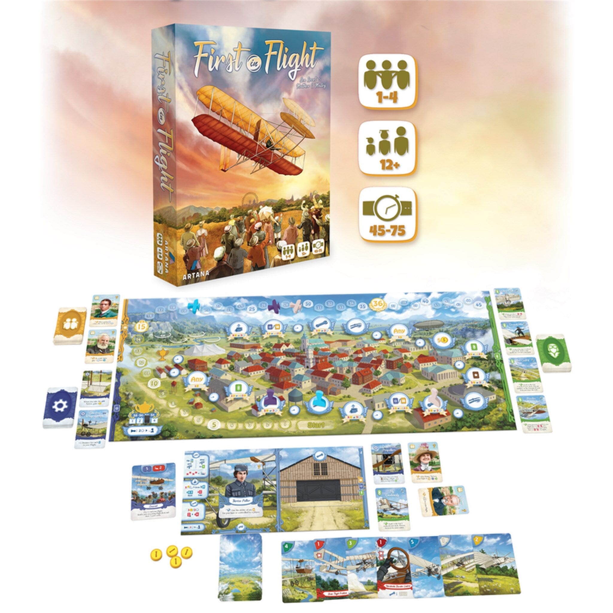 First in Flight Collector's Edition Board Games Artana