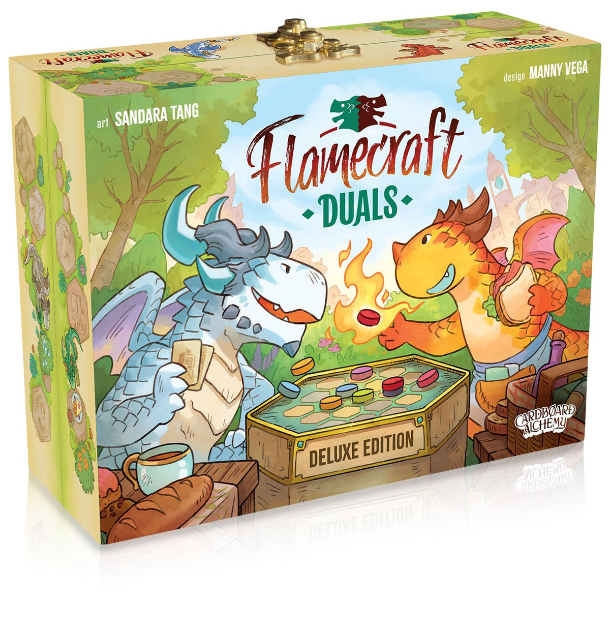 FLAMECRAFT DUALS Board Games Cardboard Alchemy 