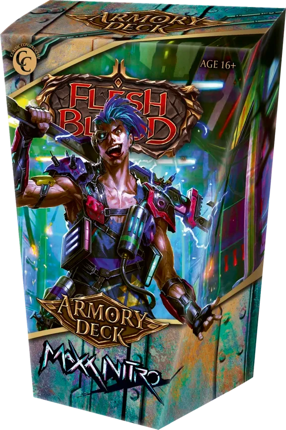 Flesh and Blood: Armory Deck - Maxx Nitro Card Games Legend Story Studios