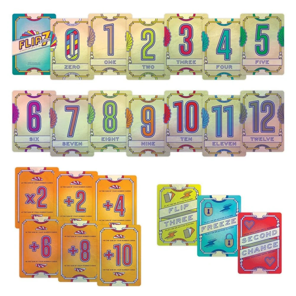 Flip 7 Deluxe Board Games The Op 