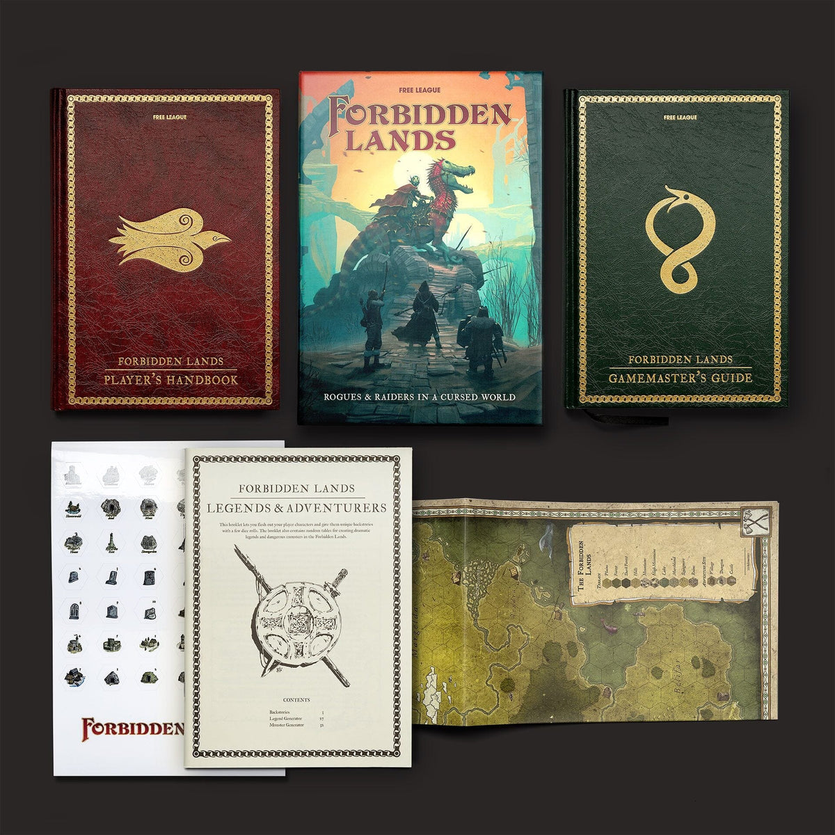 Forbidden Lands RPG Boxed Set RPG Free League Publishing 