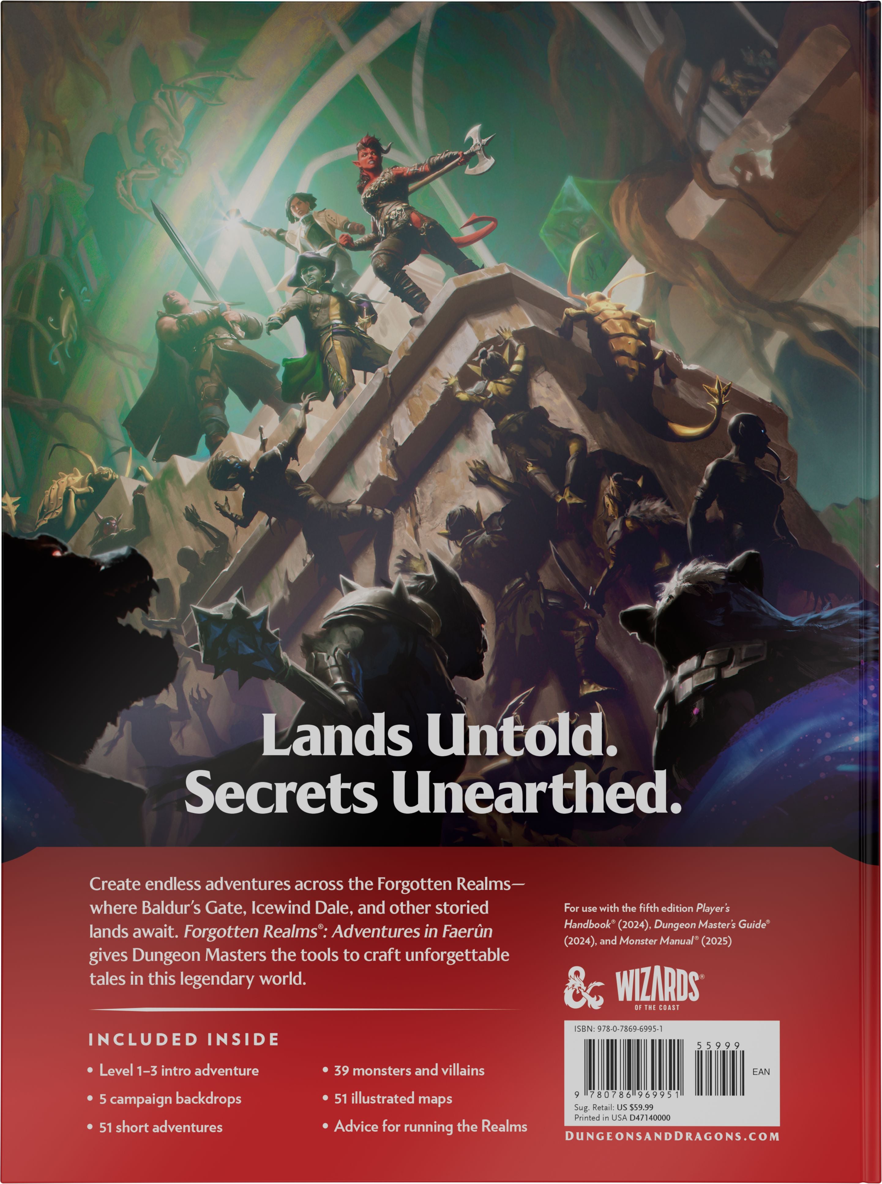 Forgotten Realms: Adventures in Faerun RPG Wizkids 
