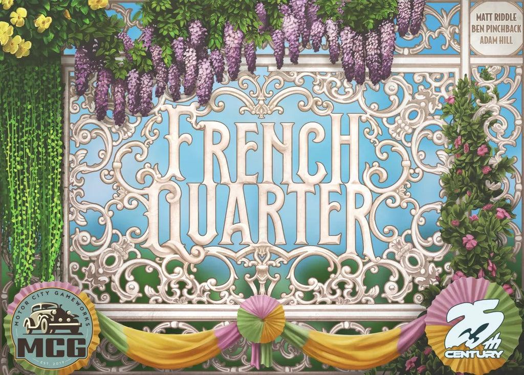 French Quarter Board Games 25th Century Games