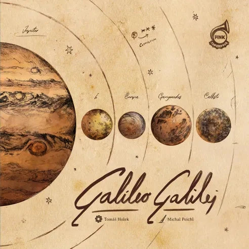 Galileo Galilei Board Games Pink Troubadour
