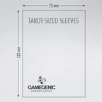 Gamegenic Matte Board Game Sleeves - Tarot Sleeves (50 Sleeves - 73x122 mm) Card Sleeves Gamegenic