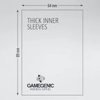 Gamegenic Thick Inner Sleeves Card Sleeves Gamegenic