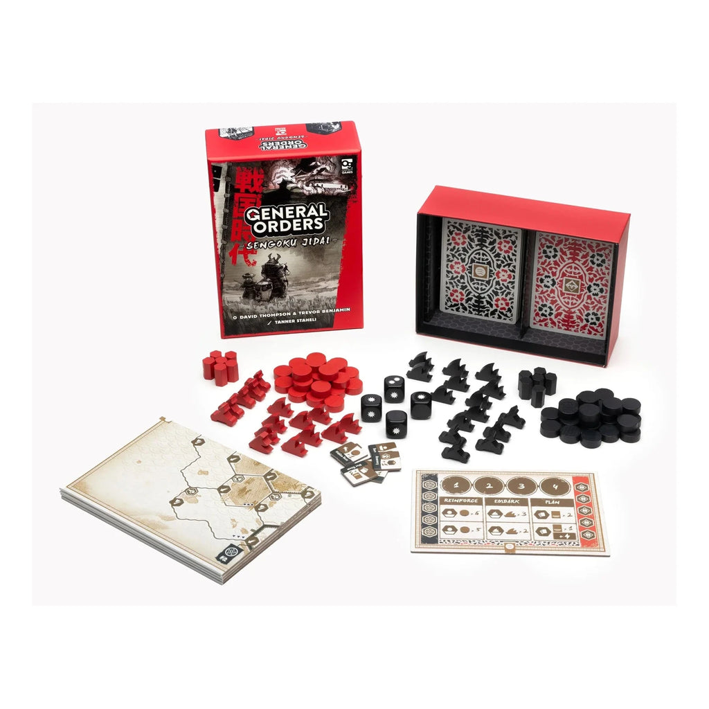 General Orders: Sengoku Jidai Board Games Osprey Games 