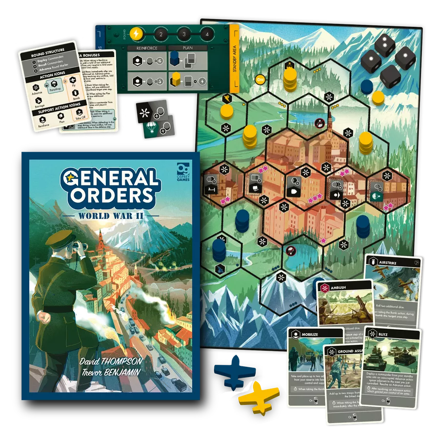 General Orders: World War II Board Games Osprey Games