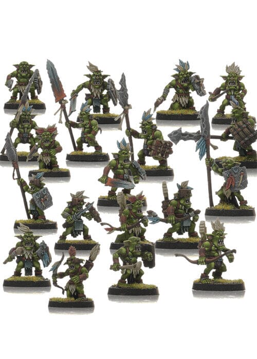 Goblin: Forest Goblin Infantry (hard-plastic) Miniatures Shieldwolf Miniatures