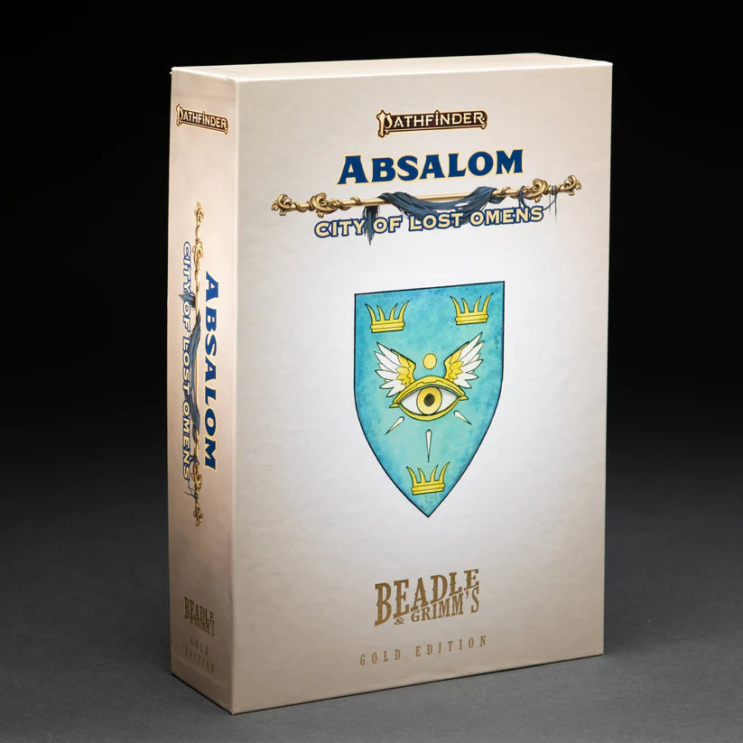 Gold Edition of Absalom: City of Lost Omens RPG Beadle & Grimm’s