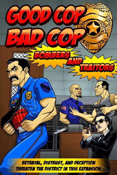 Good Cop Bad Cop: Bombers and Traitors Board Game OVERWORLD GAMES