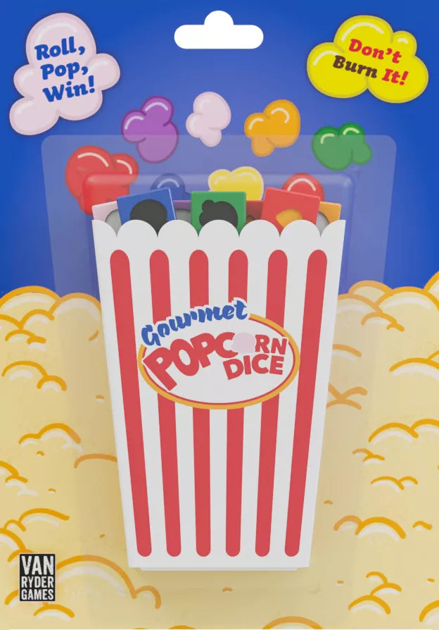 Gourment Popcorn Dice Dice Sets & Games Van Ryder Games