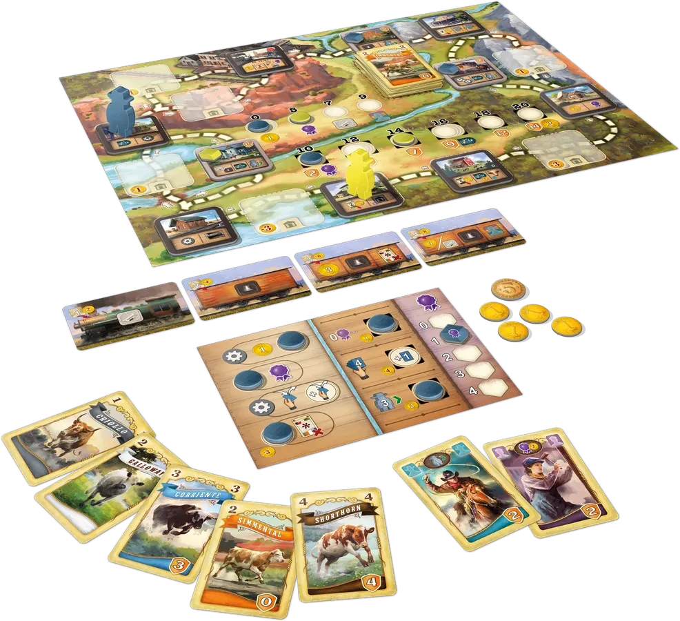 Great Western Trail: El Paso Board Games Eggert Spiele