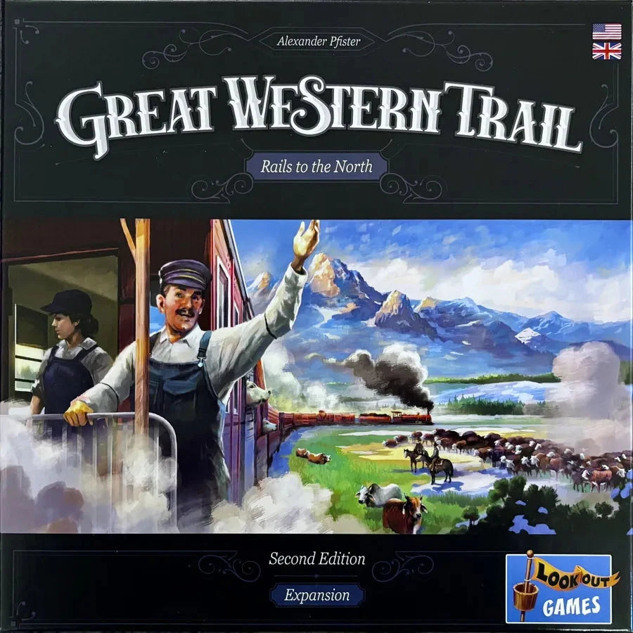 Great Western Trail: Second Edition – Rails To The North Board Games Lookout Games