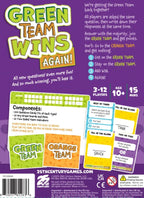 Green Team Wins Again Party Games 25th Century Games 