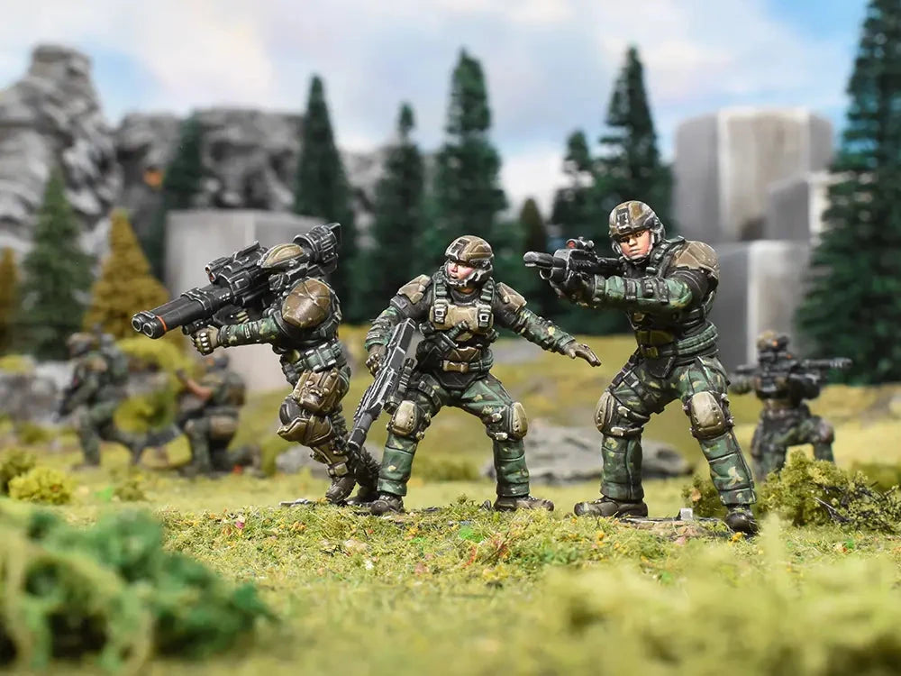Halo Flashpoint - UNSC Reinforcements Miniatures Mantic 