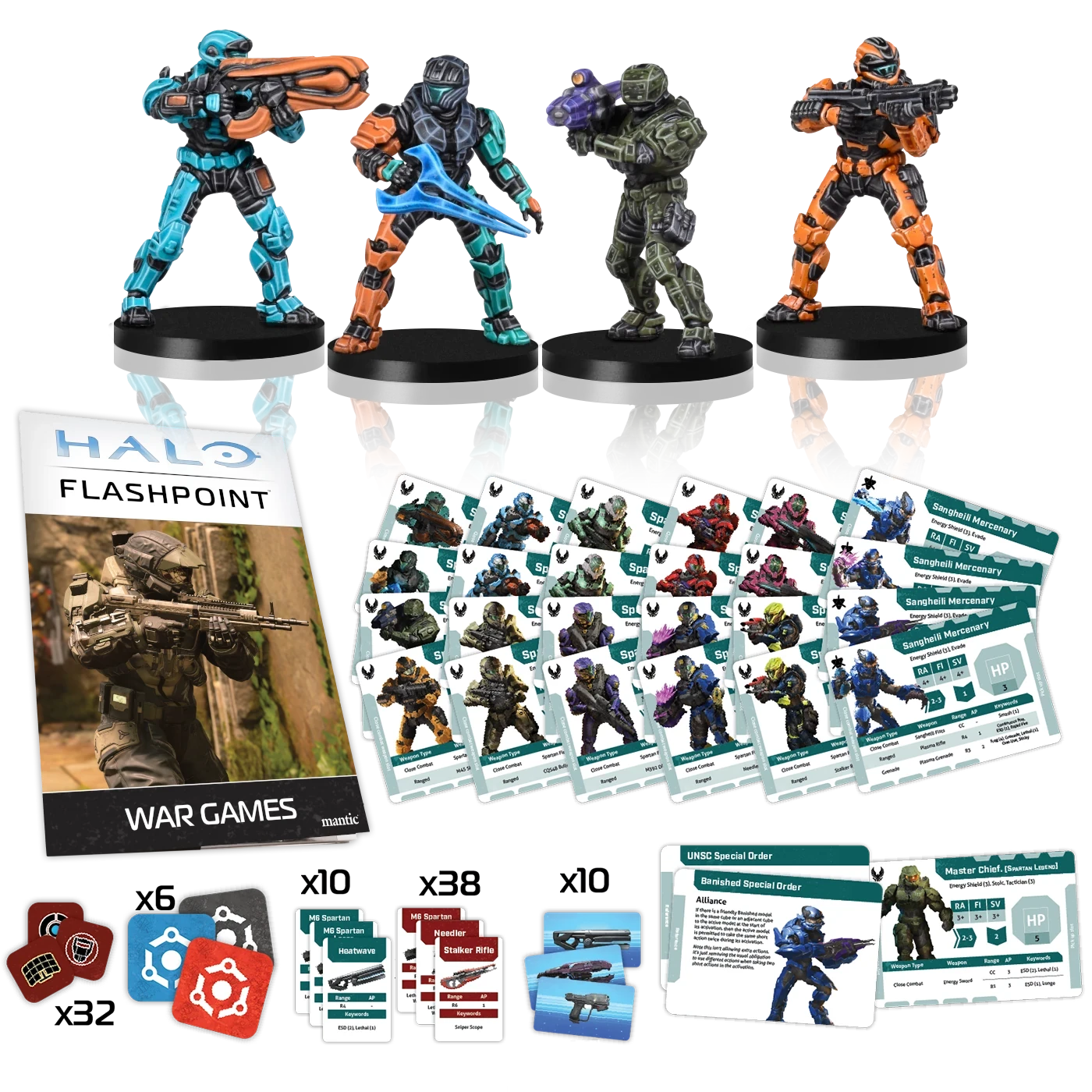 Halo Flashpoint - War Games Expansion Pack Miniatures Mantic 