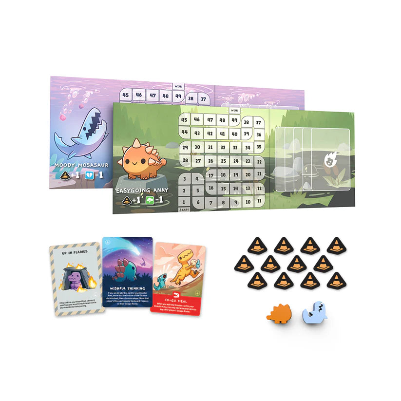 Happy Little Dinosaurs: Hazards Ahead Expansion Card Games Unstable Games