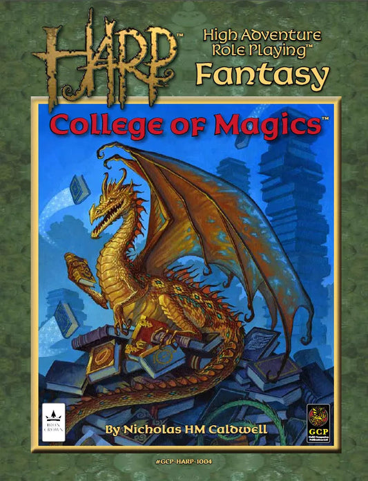HARP Fantasy: College of Magics RPG Iron Crown Enterprises 