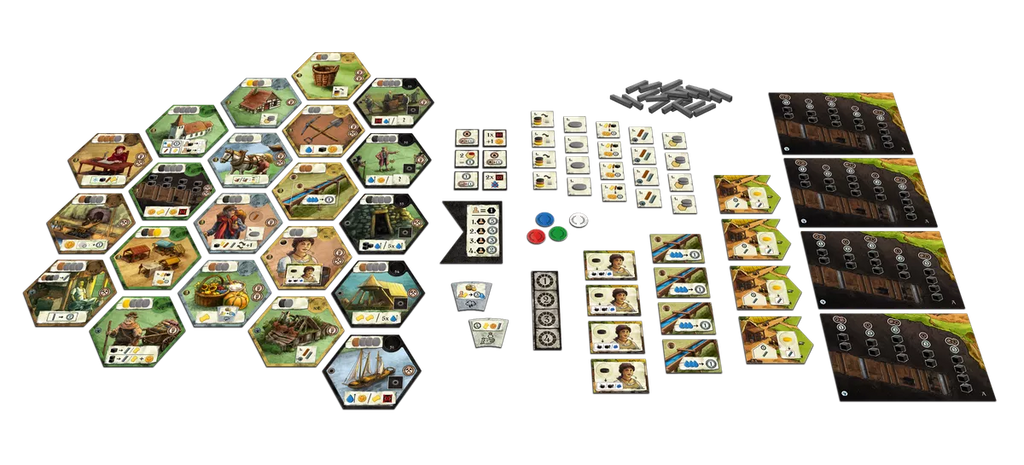 Haspelknecht: The Ruhr Valley Expansion Board Games CAPSTONE GAMES