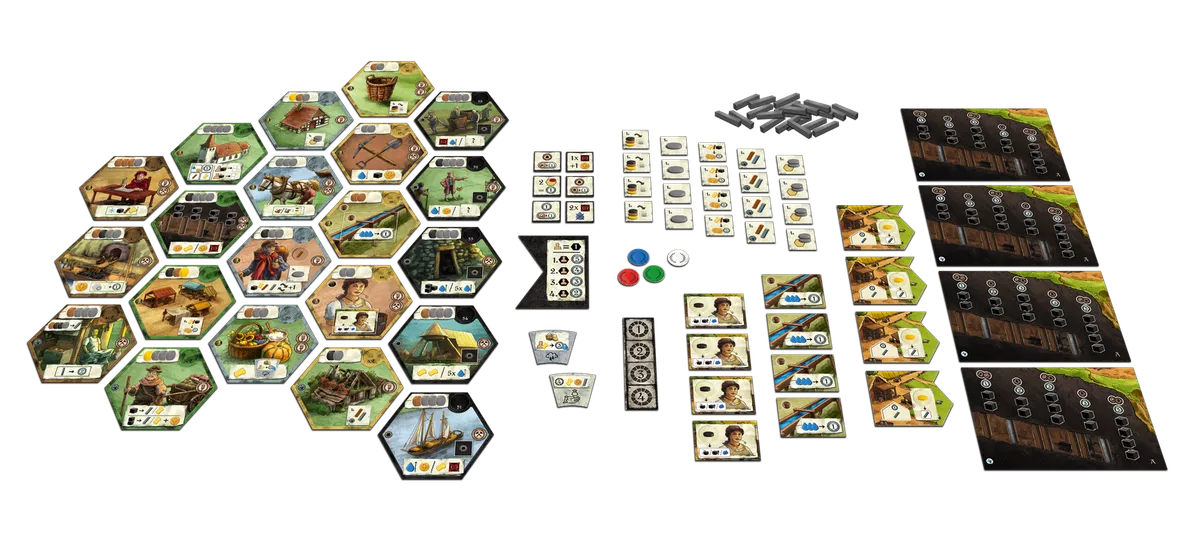 Haspelknecht: The Ruhr Valley Expansion Board Games CAPSTONE GAMES