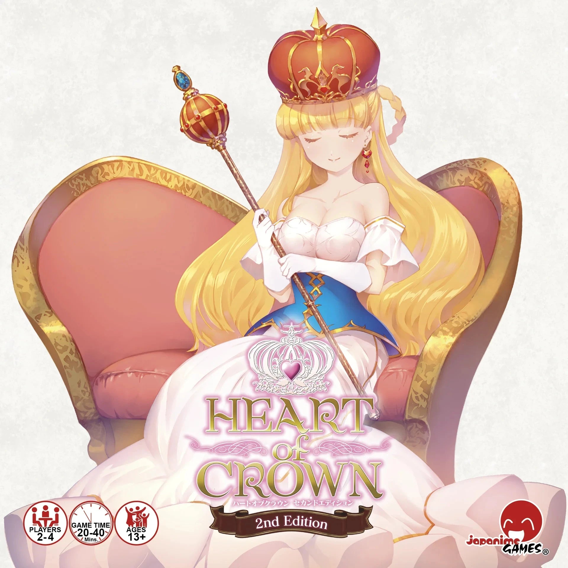 Heart of Crown Second Edition Base Game Card Games Japanime Games