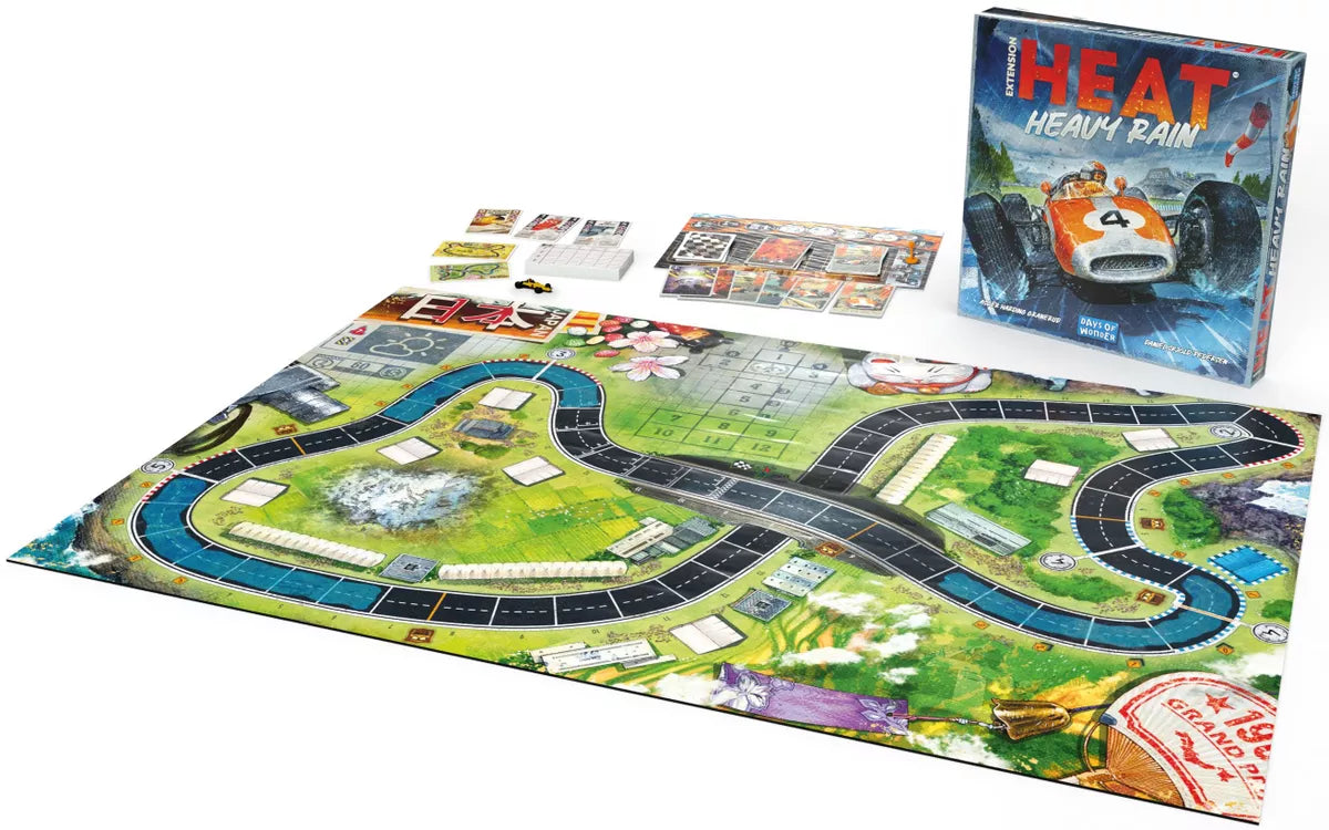 Heat: Heavy Rain Board Games Days of Wonder