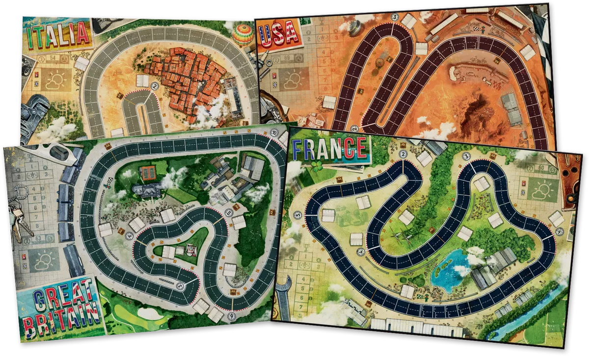 Heat: Pedal to the Metal Board Games Days of Wonder