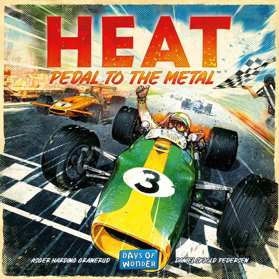 Heat: Pedal to the Metal Board Games Days of Wonder