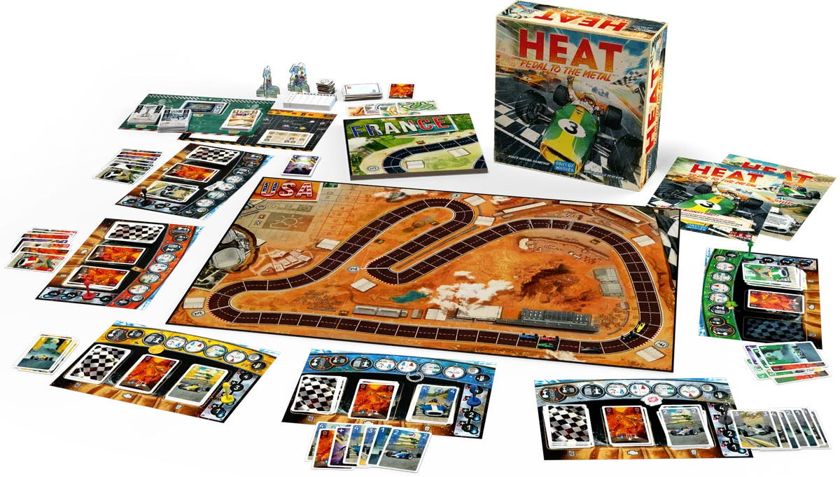 Heat: Pedal to the Metal Board Games Days of Wonder