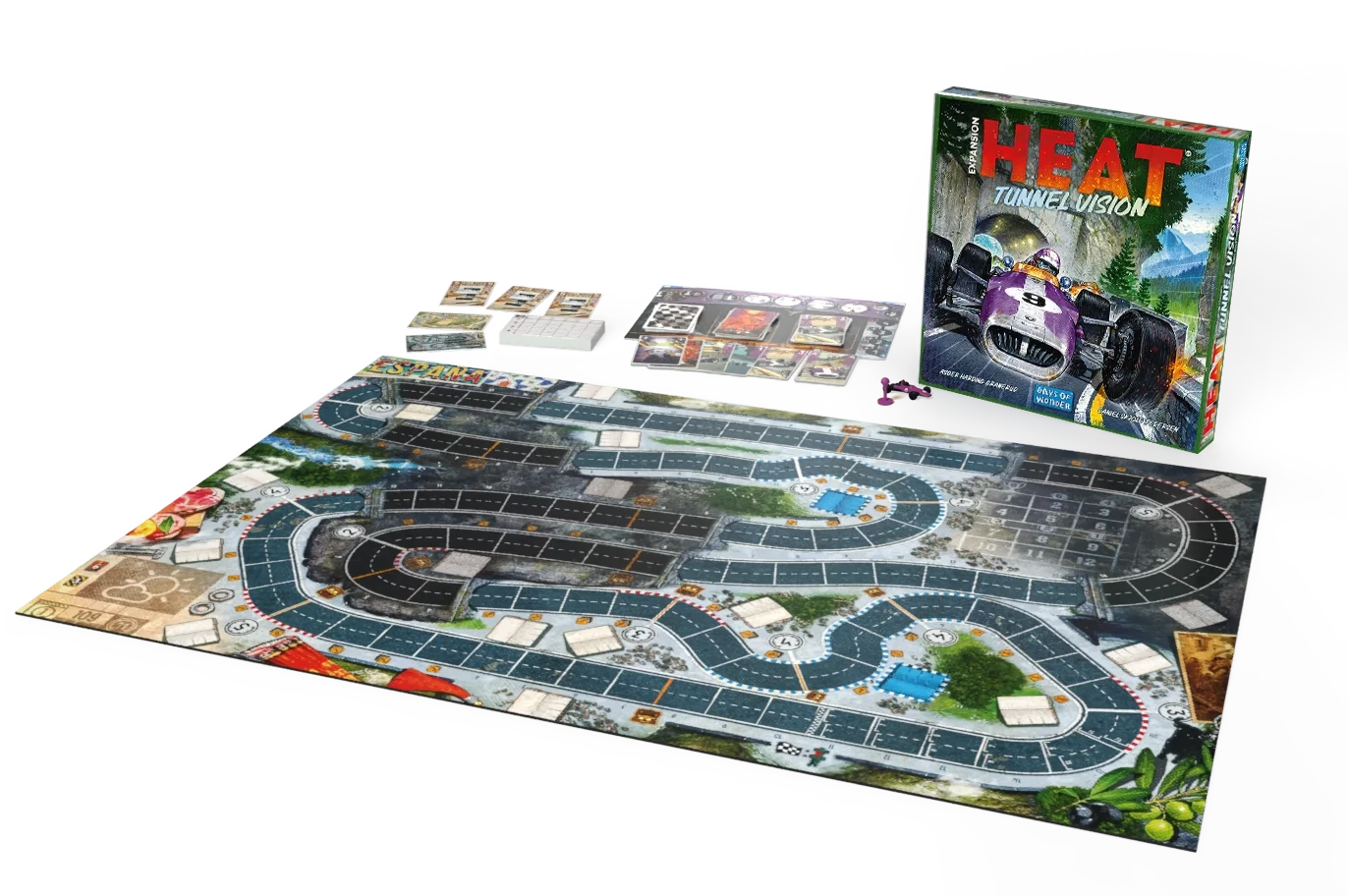 Heat: Tunnel Vision Board Games Days of Wonder