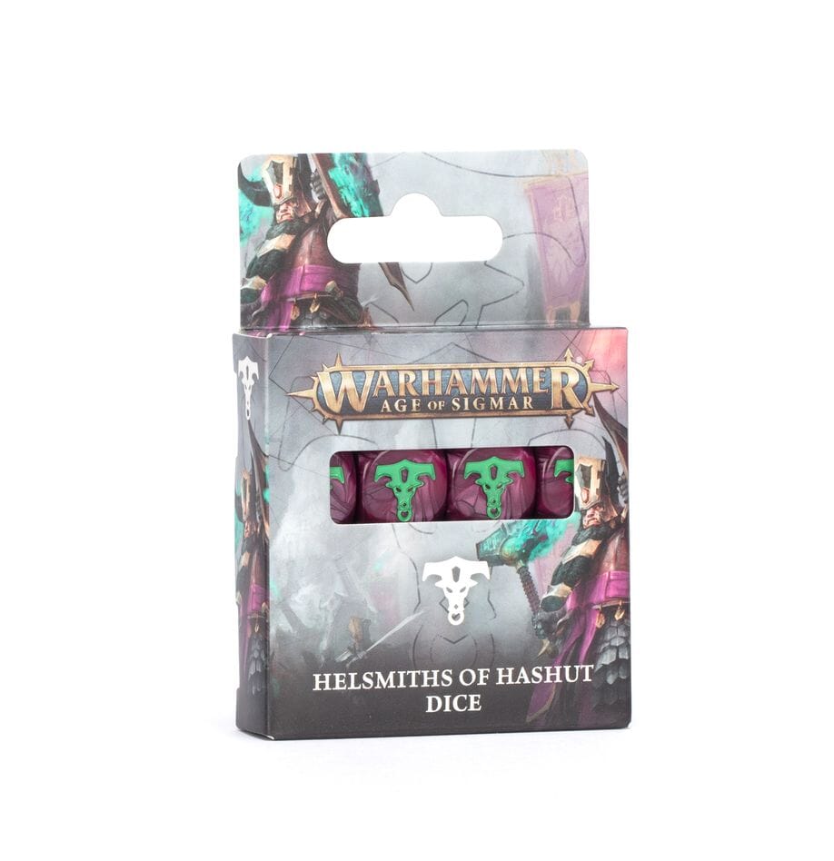Helsmiths of Hashut Dice (2025) Dice Sets & Games Games Workshop 