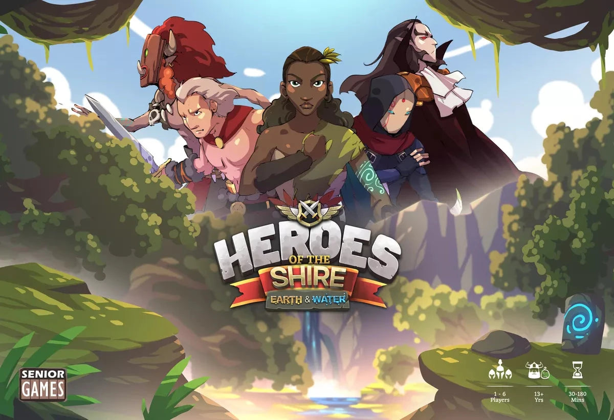 Heroes Of The Shire - Earth & Water Edition Board Games Senior Games