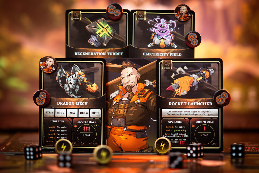 Heroes Of The Shire - Fire & Ice Edition Board Games Senior Games