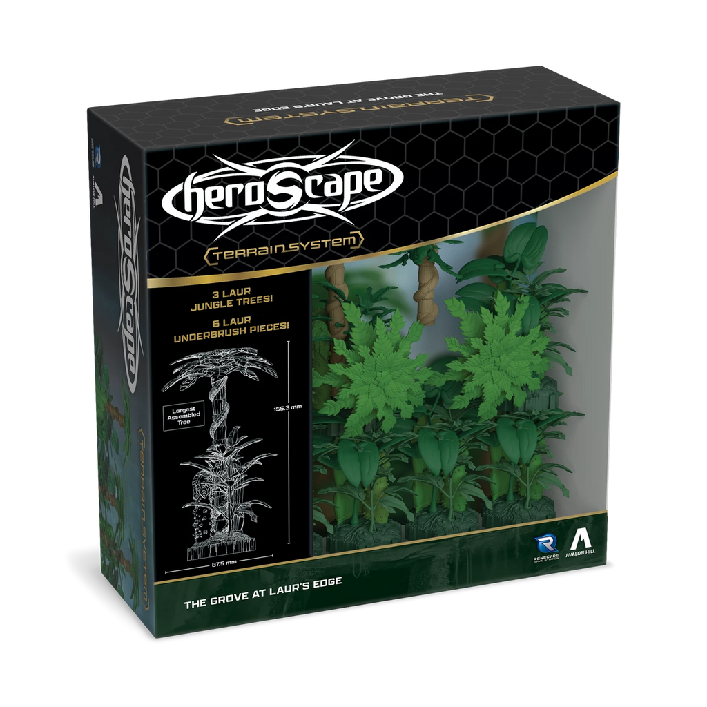 Heroscape: The Grove at Laur's Edge Terrain Expansion Board Games Renegade Games Studios