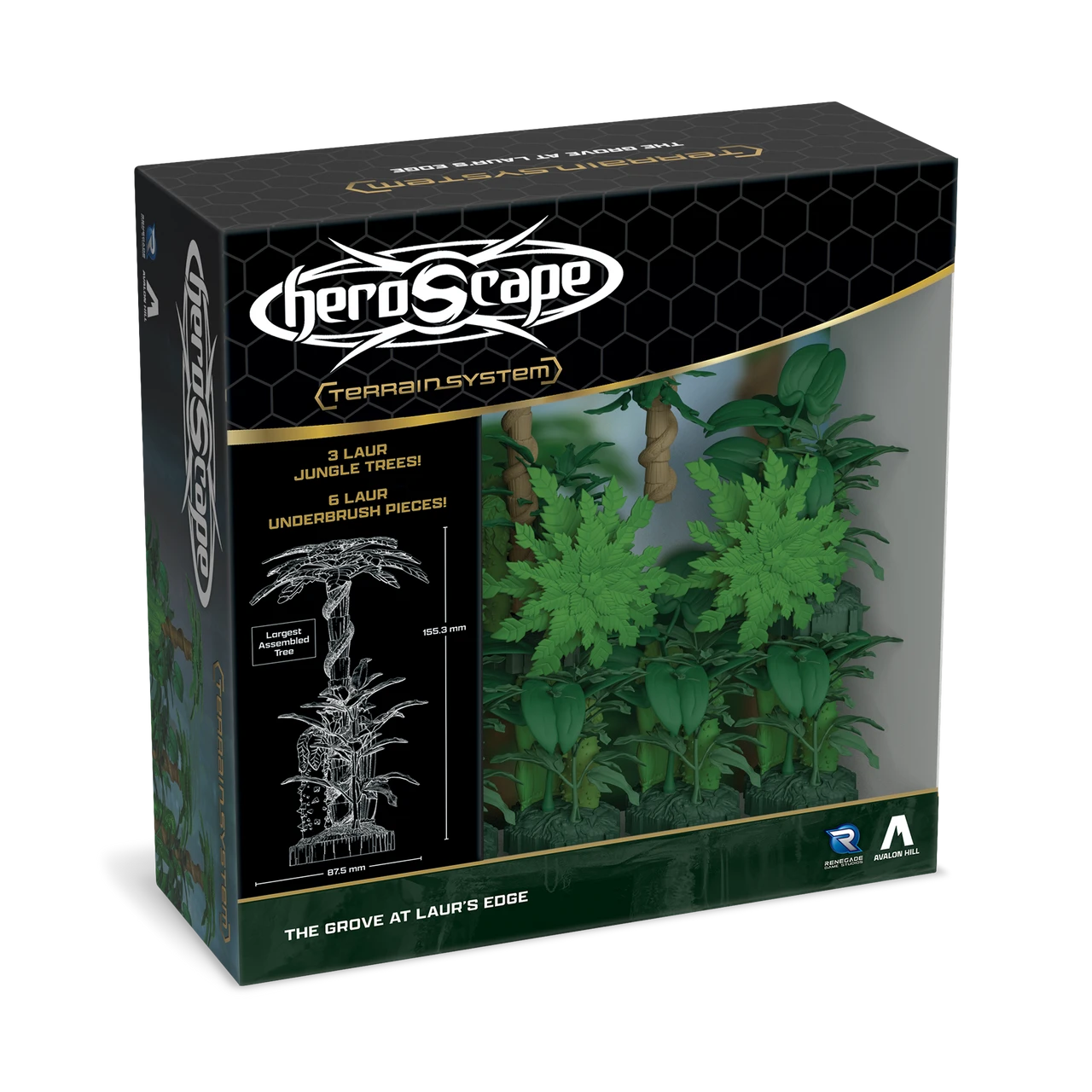 Heroscape: The Grove at Laur's Edge Terrain Expansion Board Games Renegade Games Studios