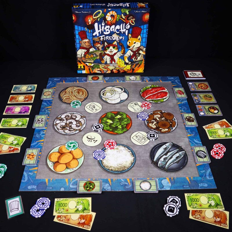 Hibachi: Fired Up! Board Games Matagot
