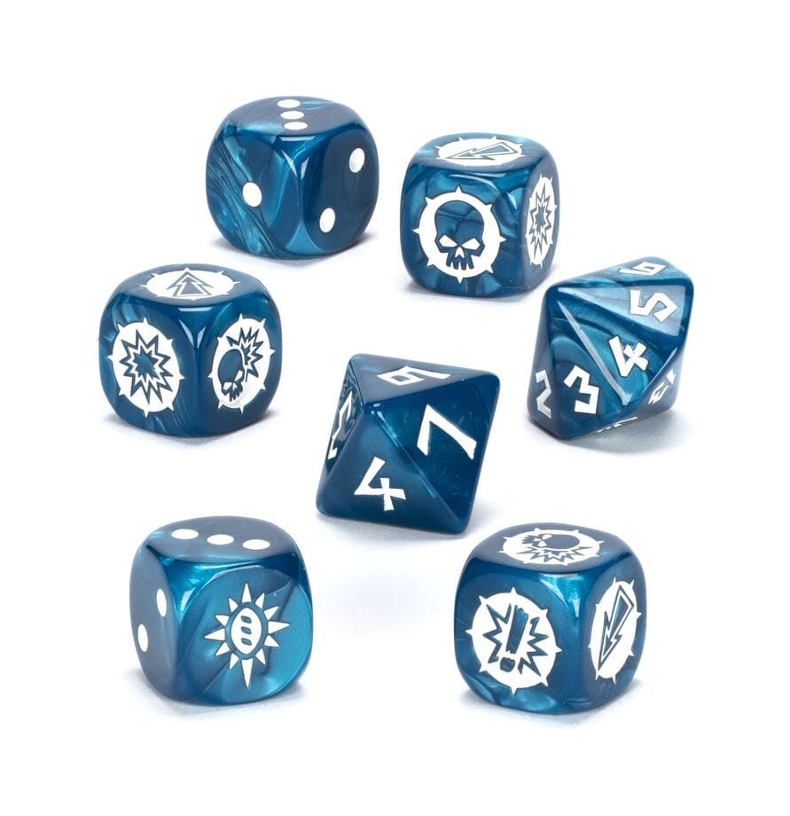 High Elf Team Dice Set Dice Sets & Games Games Workshop 