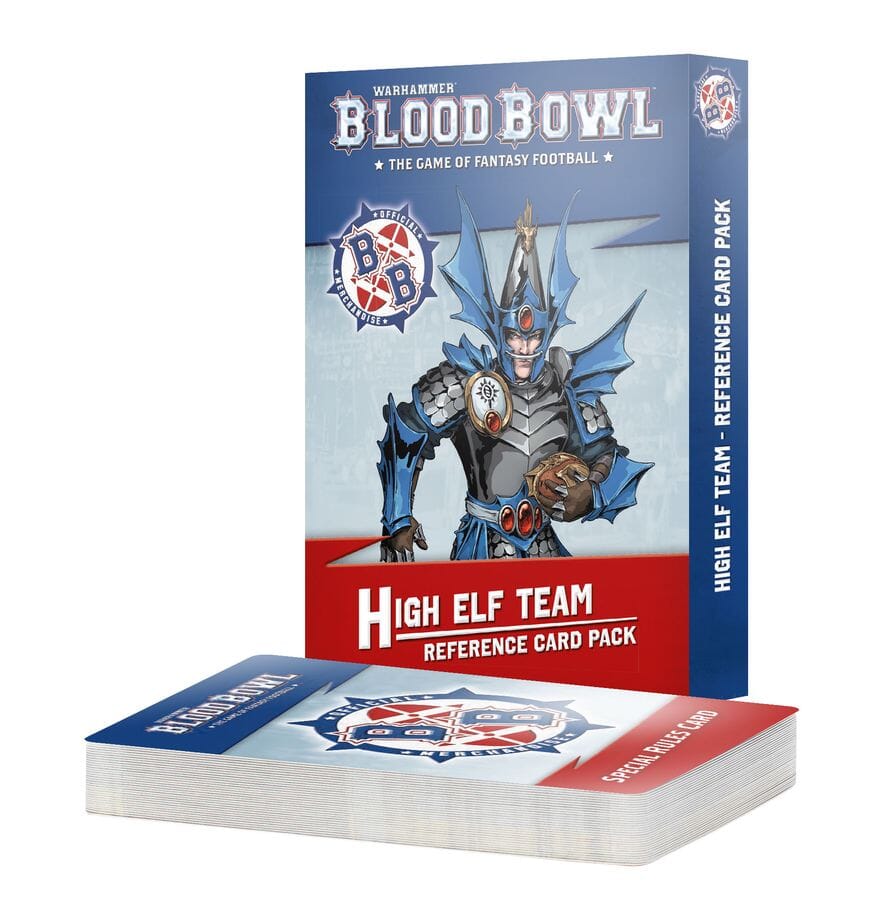 High Elf Team Reference Card Pack Accessories Games Workshop 