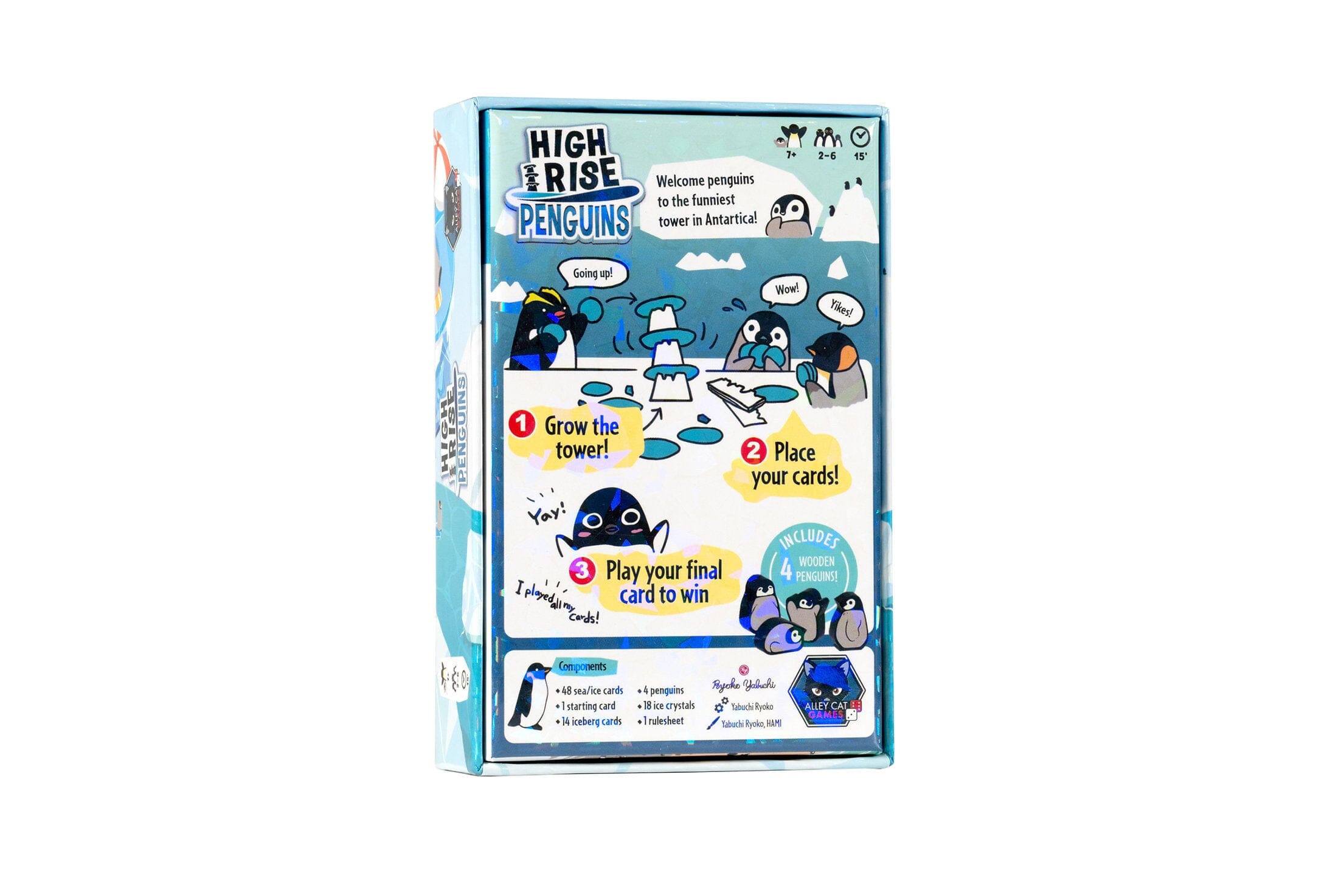 High Rise Penguins Board Games Alley Cat Games