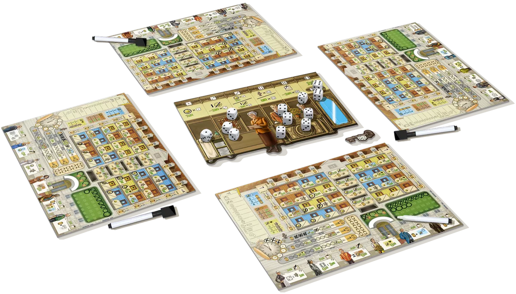 High Season: Grand Hotel Roll & Write Board Games Lookout Games