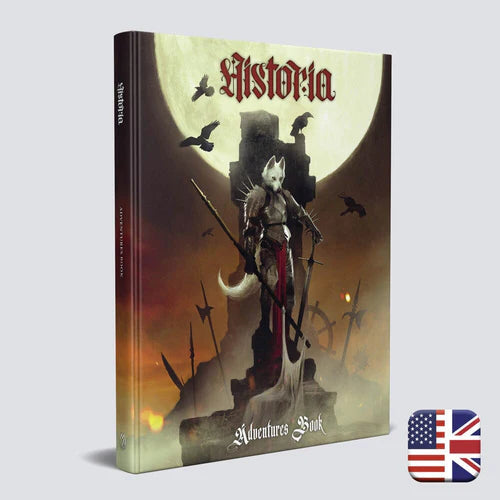 Historia RPG Adventures Book RPG MODIPHIUS