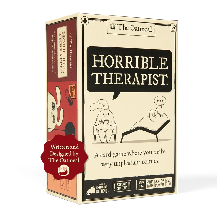 Horrible Therapist Card Games Exploding Kittens