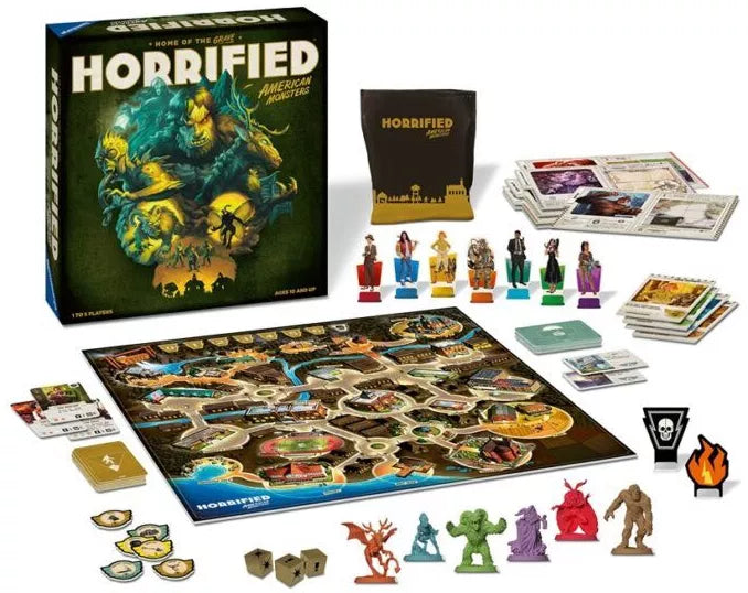 Horrified: American Monsters Board Games RAVENSBURGER